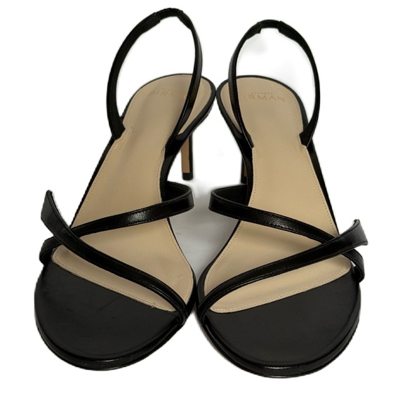 Alexandre Birman Black Leather Sandals Size 39.5 NWB Tita 60 Couros/Preto - Picture 3 of 8